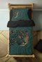 Shadow Leopard - Leopard Patterned Single Hybrid Duvet Cover Set - Without Sheets