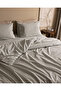 Absolon Double Cotton Printed Duvet Cover Set - Green - 4