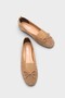 Peggie Round Toe Stone Babet - 2