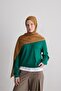 Honeycomb Pattern Silky Jacquard Shawl