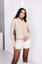Degaje Collar Scarf Sweater