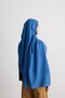 Honeycomb Pattern Silky Jacquard Shawl - 3