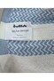 Cotton Non-Slip Zigzag Sofa Cover (3+3) - Indigo - 5