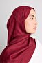 Leaf Pattern Silky Jacquard Shawl - 3