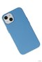 Concepta Newface iPhone 14 Case Nano Inside Velvet Silicone (93439) - Blue - 3