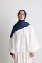 Leaf Pattern Silky Jacquard Shawl