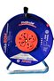 50M Heavy-Duty Cable Reel with 4 Universal Sockets 220-240V Steel Stand, 3200W Unwound, 3-Pin Plug, 1000W Wound, Model MKCR1150M