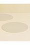 Beige Textured Round Placemat Set 4 Piece - 2