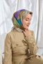 100% Twill Silk Scarf S543-09 - 2