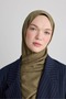 Oval Pattern Silky Jacquard Shawl - 2
