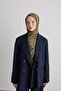 Oval Pattern Silky Jacquard Shawl - 3