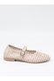 Ceylan 3501 Ten Wicker Knitted Women's Ballerinas - 5