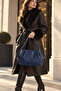 Women's Faux Leather Handbag Shoulder Bag - 2