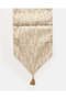 Gold And Ivory Textured Table Runner - 2