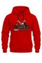 Unisex Built Not Bought Motorcycle Printed Hooded Sweatshirt – Vintage Biker Hoodie
