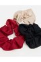 Women Assorted Scrunchies 3 Piece Set - 3