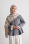 Crystal Pattern Silky Jacquard Shawl