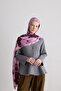 Antique Rose Pattern Nua Viscose Shawl