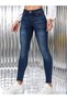 Women's High Waist Skinny Fit Jeans with Pocket Detail - 2