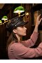 Chain Detailed Black Leather Cap Hat Women's Winter Newsboy Hat Faux Leather Stylish Cap Model - 4