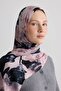 Antique Rose Pattern Nua Viscose Shawl - 4