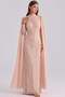 Exclusive Hijab Evening Dress with Bead and Pearl Patterned Cape Detail Pudra 1114-Y - 2