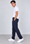 Unisex Regular Rain Pattern Long Sweatpants - 4