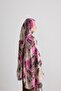 Antique Rose Pattern Nua Viscose Shawl - 3