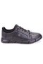 Dma08-610 Black Orthopedic Daily Slip on Men's Leather Shoes - 2