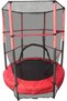 Heavy Duty Kids 4.5 Feet trampoline 55 inch trampoline with Enclosure Net and Spring Cover Padding Outdoor Trampoline Fun Summer Exercise Fitness Water Toys for Kids - 2