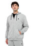 Men's Sweatshirt Gri Melanj Mb Sn72 Fz Hod