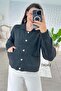 Knitwear Cardigan with Front Pockets 7K042
