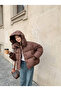 Şimal Women’s Gel Padded Hooded Puffer Jacket - 2