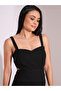 Black Sleeveless Sheath Dress for Daytime Wear - 6
