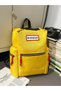 Yellow Plain Backpack - 6