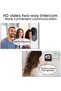 Wireless Doorbell with 1080P Waterproof IP67 Camera Outdoor Video Doorbell with 4.3" Screen, 170° Viewing Angle, Night Vision, Video Intercom for Home, Without WiFi and APP - 2