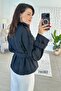 Buttoned Short Trench Coat 7K082 - 2
