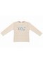 14009-26 Girl's Floral You Printed Seasonal Combed Cotton Sweatshirt - 8