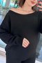 Kayık Yaka Knitwear Set 7K101 - 4