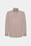 Men's Mink Slim Fit Slim Fit Buttoned Collar Cotton Oxford Shirt - 8