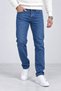 Men's Regular Fit 97% Cotton Denim Jeans - Black, Silver, Blue, Navy