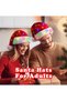 Santa Hat, Light up Christmas Hat, Santa Hat with LED Lights, Flashing Santa Hat for Adults & kids Christmas Gifts - 7