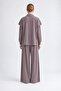 Beaded vest three-piece set - coffee - 4