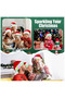 3pc Santa Hat, Light up Christmas Hat, Santa Hat with LED Lights, Flashing Santa Hat for Adults & kids Christmas Gifts - 4