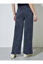 Charcoal Acid Washed Wide Leg Joggers - 4