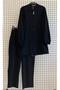 Zippered, Elastic Sleeves, Seasonal Full Fit Top and Bottom Set