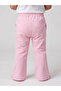 Baby Girl Light Pink Graphic Print Straight Leg Joggers - 4