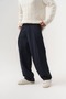 Bellini Pile Detailed Baggy Fabric Men's Trousers - 4