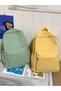 4-Piece Solid Backpack Set - 6