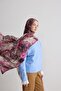 Meadow Pattern Nua Viscose Shawl - 4